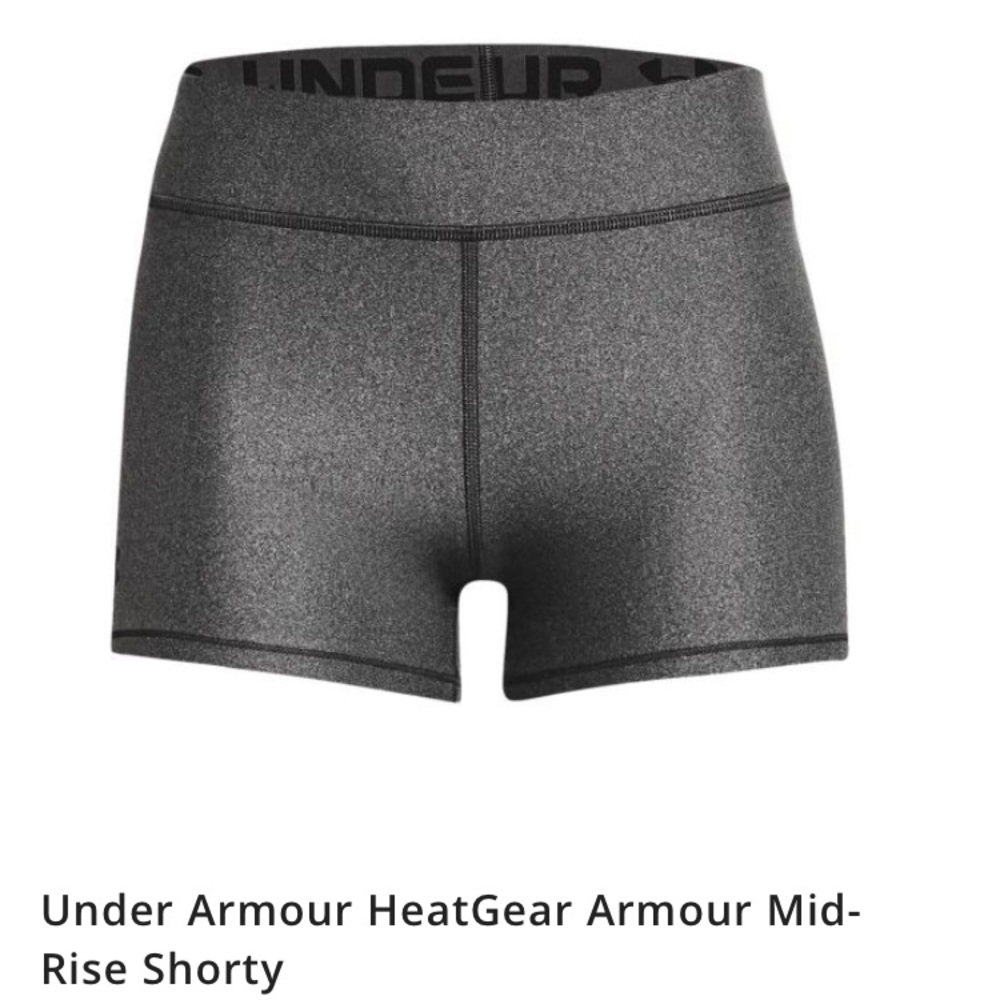 Under Armour HeatGear Armour Mid-Rise Shorty